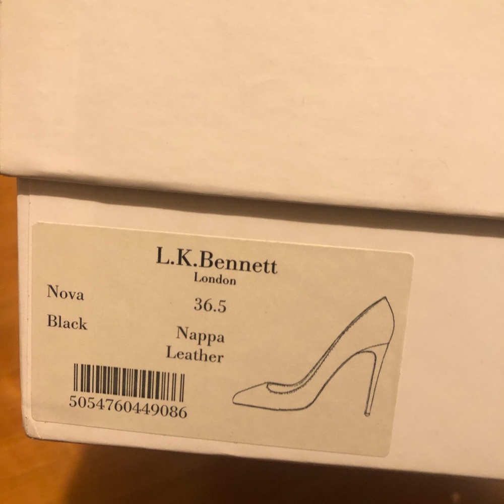 LK Bennett Nova Round Toe Pump 36.5 - Picture 11 of 11